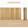 Eco-Friendly Folding Privacy Screen