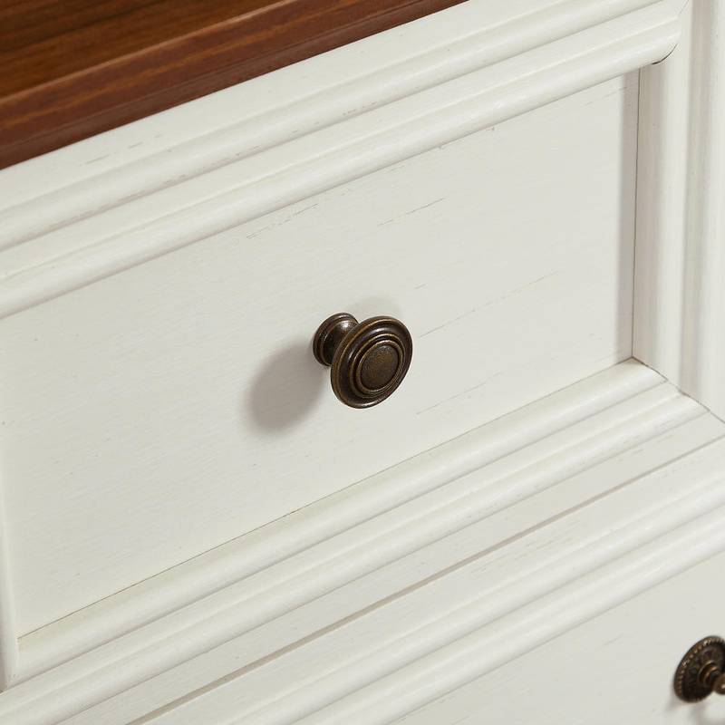 Rustic Charm 7-Drawer Dresser