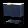 Chic Resin Sink Bathroom Vanity