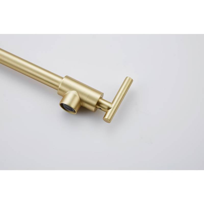 Space-Saving Wall-Mount Kitchen Faucet