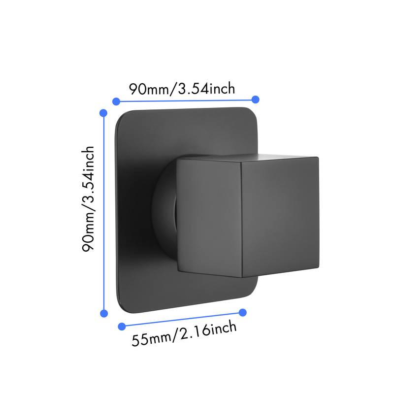 High-Flow Shower Volume Control Valve