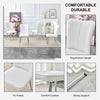 Chic White Dining Chair Set