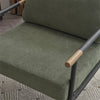 Cozy Green Mid-Century Lounge Chair