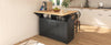 Versatile Kitchen Island Cart with Drop Leaves and Power Outlet
