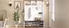 Rustic Charm Hall Tree and Shoe Bench