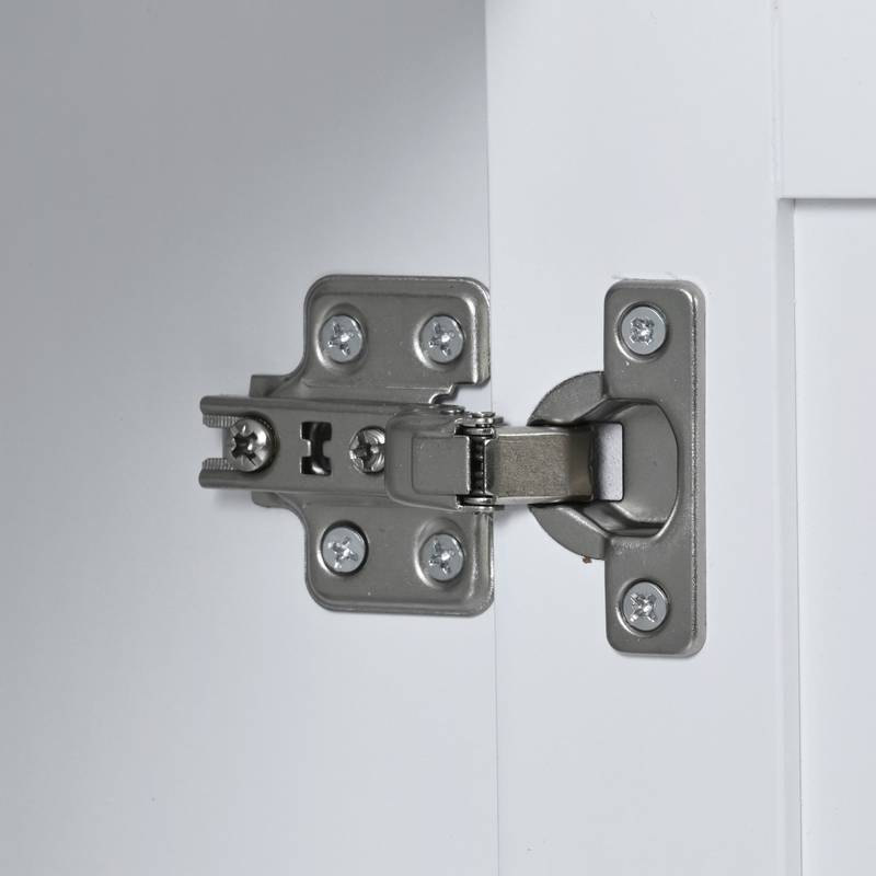 Stylish Kitchen Cart with Wood Top & Easy-Glide Drawers