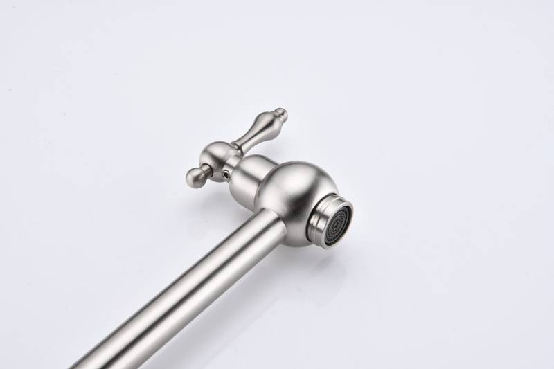 Wall-Mounted Pot Filler Faucet