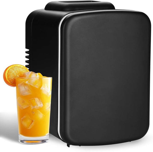Chill & Warm Mini Fridge – Your On-the-Go Food & Drink Buddy!