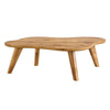 Cloudy Hills Table: A Stylish Solid Wood Desk for Dining and Gaming