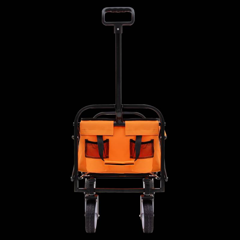Versatile Collapsible Beach Wagon with Liner Bags