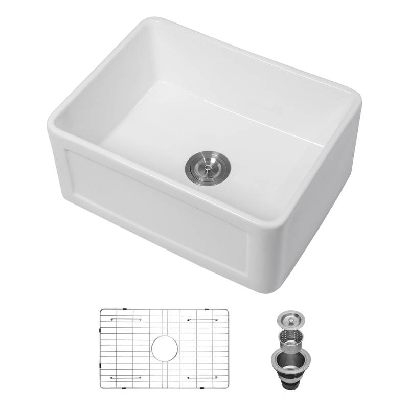 Charming White Farmhouse Sink