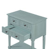 Charming Slim Console Table with Drawers
