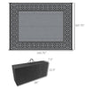Outsunny Cozy Outdoor Rug - Portable Waterproof Mat for A Perfect Space