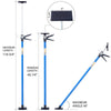Adjustable Support Poles Duo - Your Handy Installation Helper!