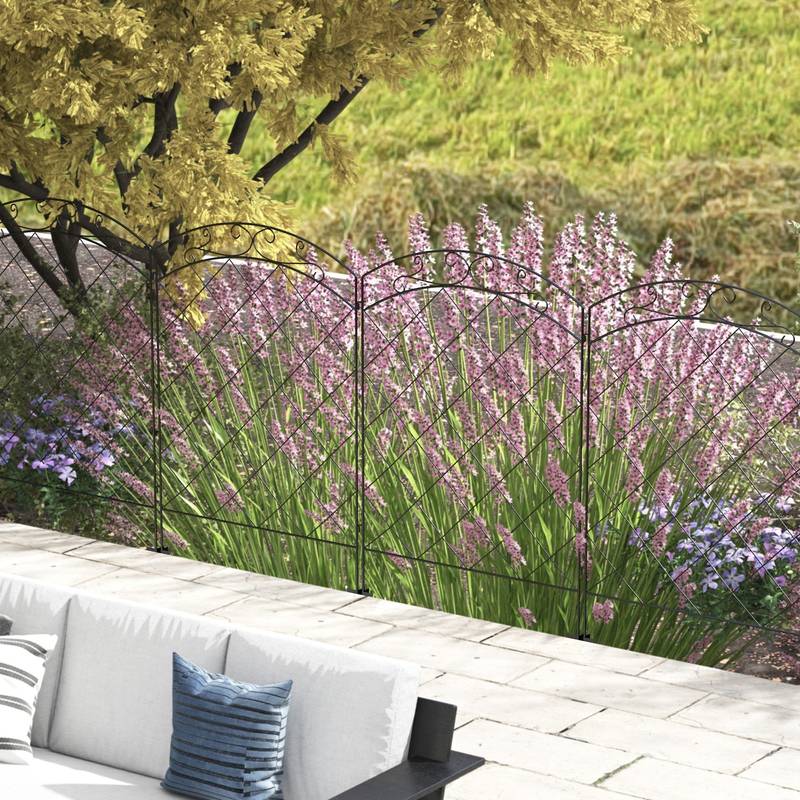 Charming Garden Fence Panels