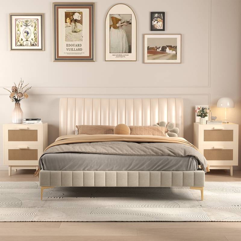 Rattan Charm Nightstand