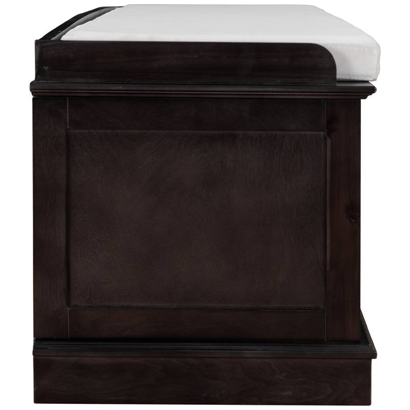 Cozy Shoe Storage Bench with Cushioned Top