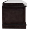 Cozy Shoe Storage Bench with Cushioned Top