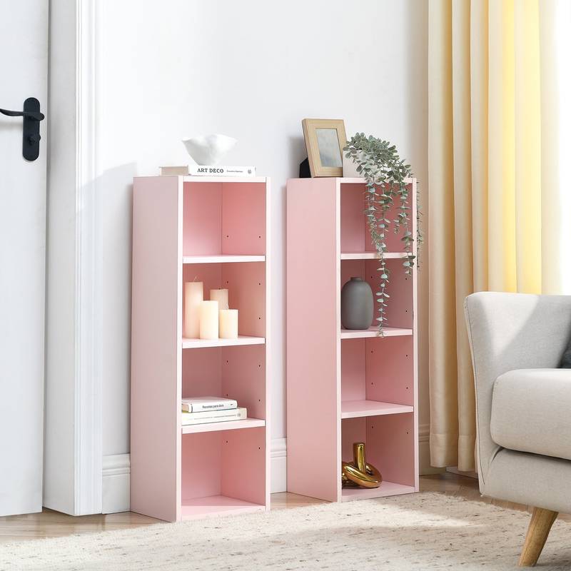 Slim Media Tower & Bookcase