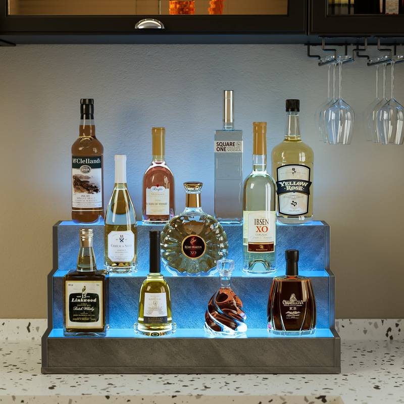 IllumiShelf: Smart LED Bottle Display for Home Bars