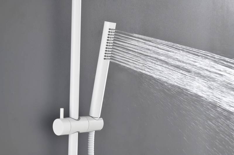 Shower Safe Slide Bar with Handheld Shower Head