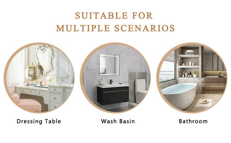 Stylish Wall-Mounted Bathroom Cabinet with Towel Rack and Shelves