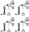 Clip-On Clamp Lamp Set - Versatile Light with Adjustable Reflectors