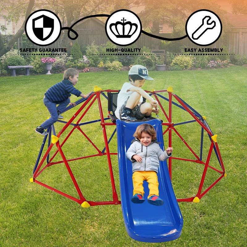 Dome Climber & Slide Adventure Set