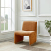 Cozy Orange Accent Chair
