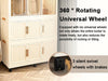 Chic Storage Closet - Portable Wardrobe Organizer