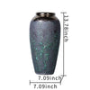 Charming Vintage Smoke Vase – Artisanal Home Accent