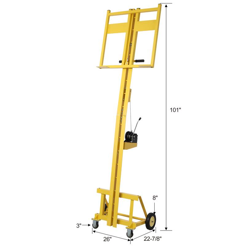 Heavy-Duty Drywall Lifter - The Easy Lift for Walls