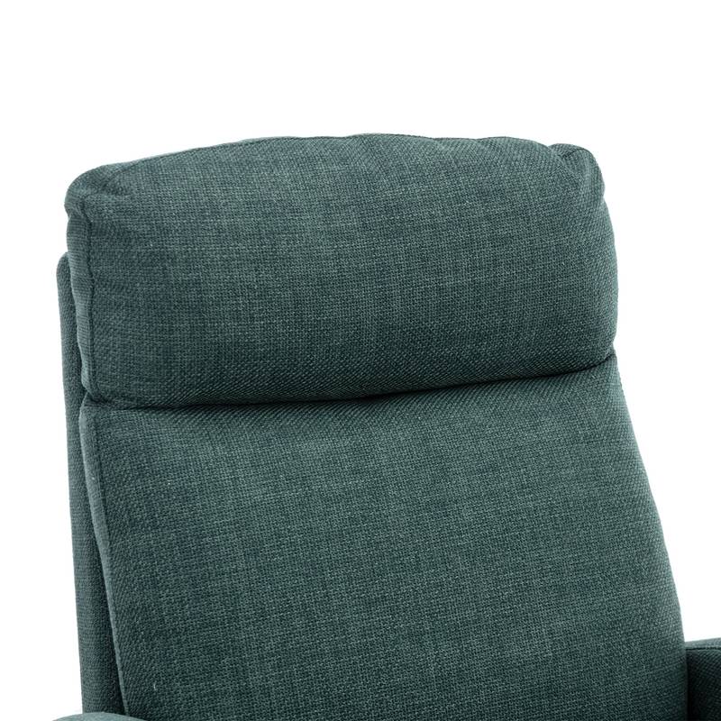 Stylish Emerald Rocking Glider Chair