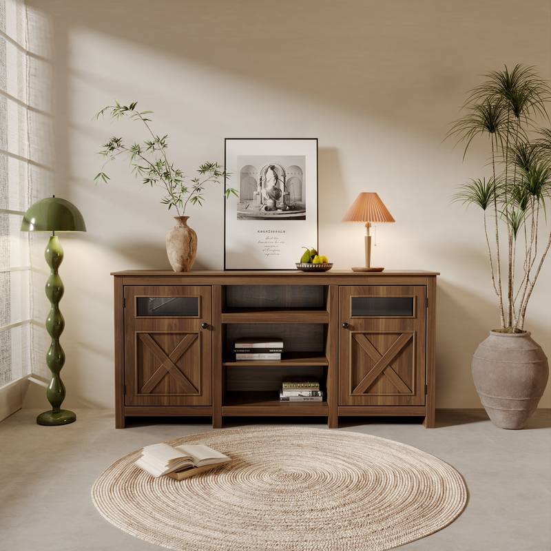 Versatile Living Storage Cabinet