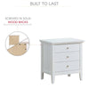 Chic White Nightstand