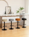 Stylish Swivel Bar Stools - Set of Two