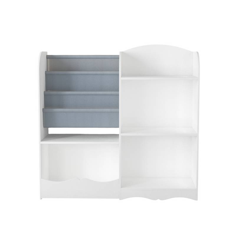 Kiddo's Cozy Bookshelf and Toy Fun Zone