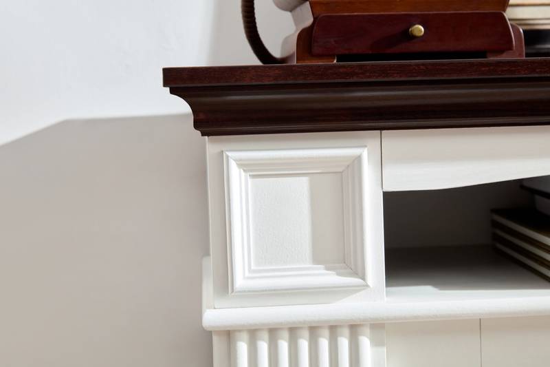 Cozy Farmhouse Fireplace TV Stand