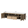 Sleek LED TV Stand for Gaming & Entertainment