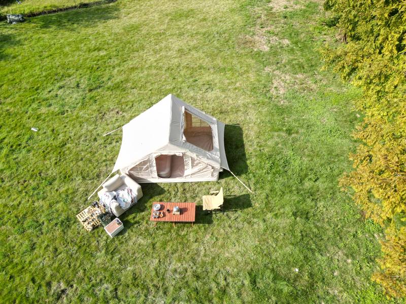 Cozy Air Tent - Effortless 4-Season Glamping for Families