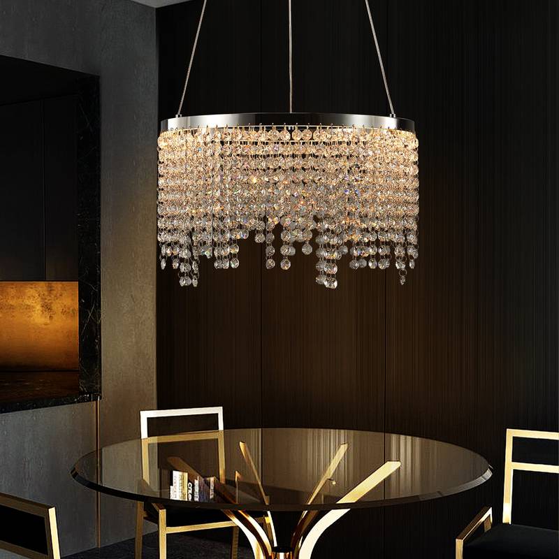 Radiant Elegance Adjustable LED Chandelier
