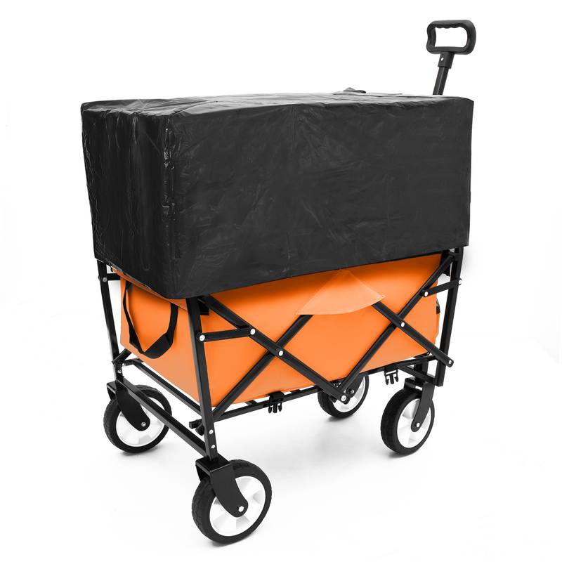 Versatile Collapsible Beach Wagon with Liner Bags