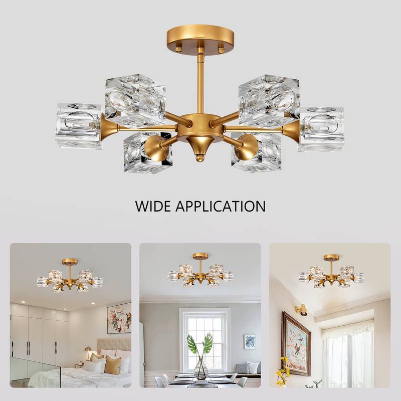 Glam Crystal Pendant Light