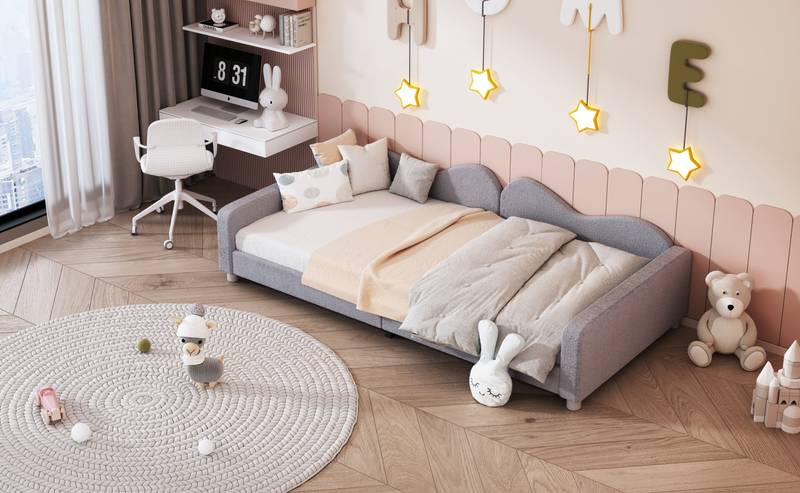 Cozy Cloud Daybed in Gray