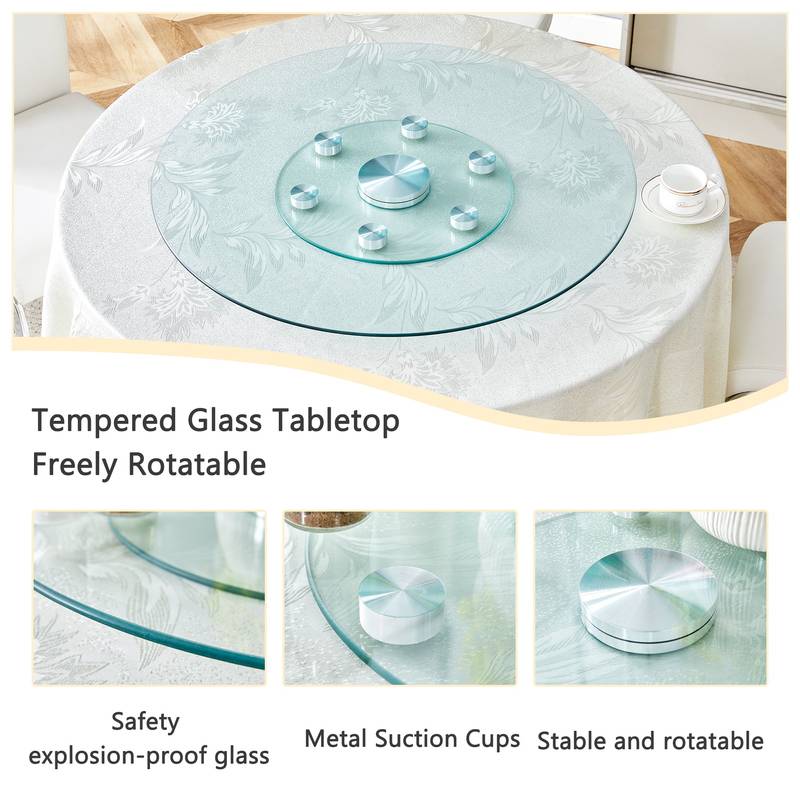 Spinning Glass Display Stand