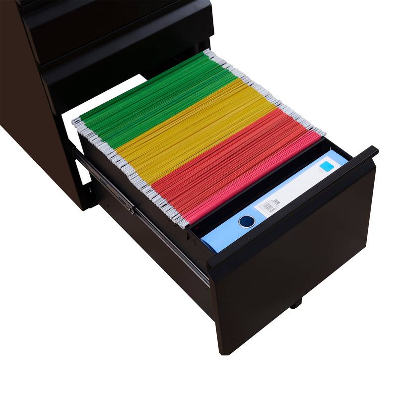 Locking Rolling File Cabinet – Secure & Mobile Storage Solution for Your Office