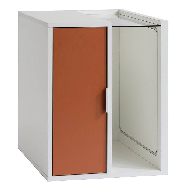 Glow Side Table with Storage