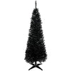 Slim & Stylish Black Pencil Christmas Tree
