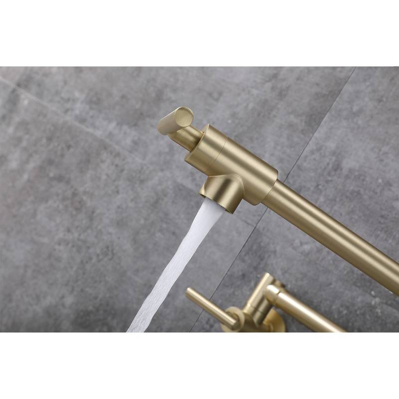 Space-Saving Wall-Mount Kitchen Faucet