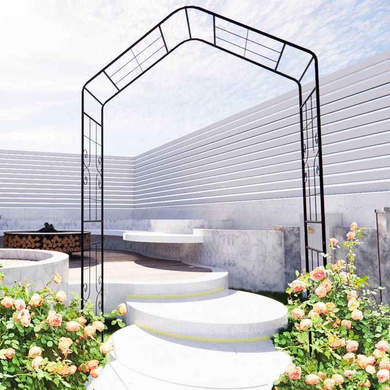 Elegant Climbing Arch for Gardens